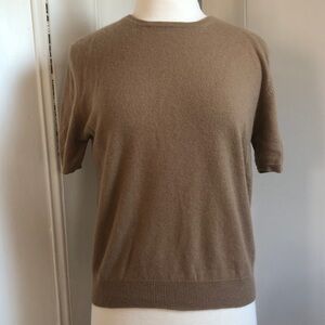 Tan cashmere sweater